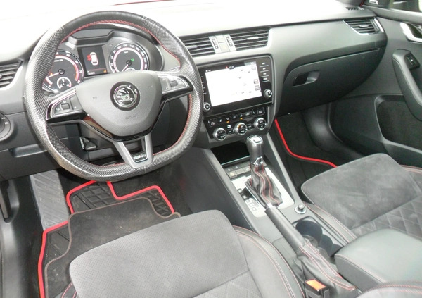 Skoda Octavia cena 84900 przebieg: 128400, rok produkcji 2018 z Grudziądz małe 254